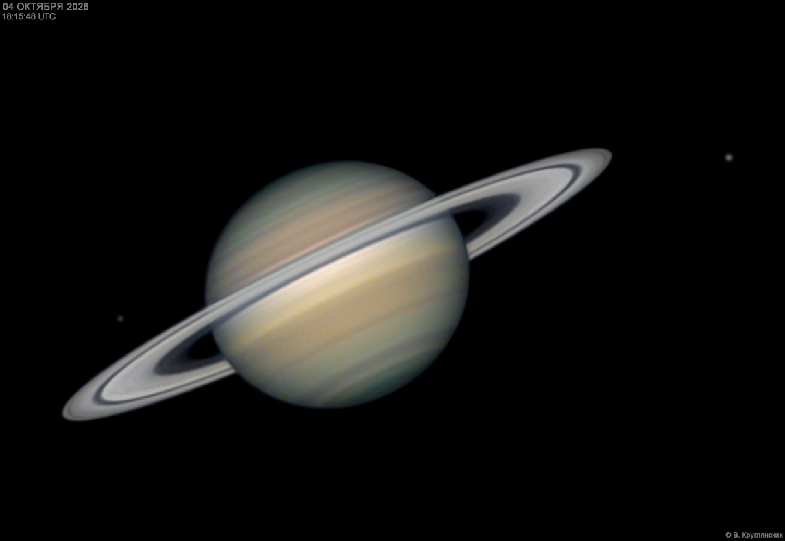Opposition of Saturn.