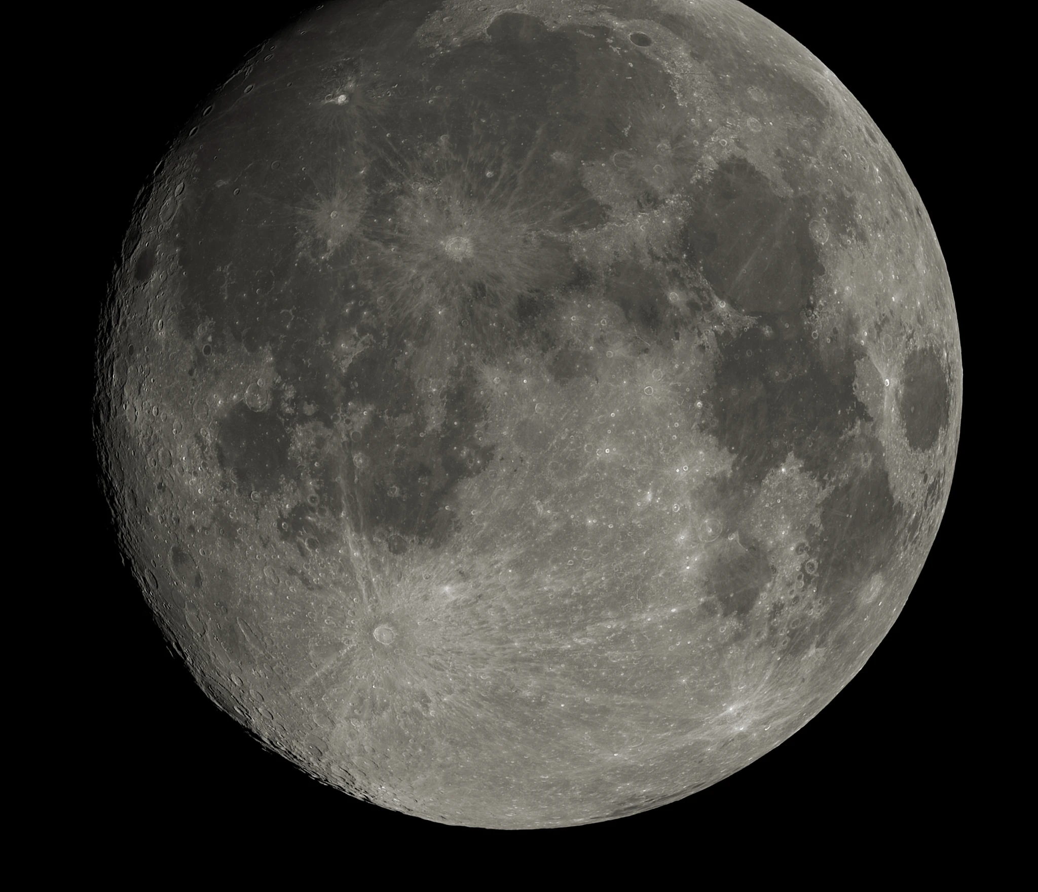 Moon (almost full moon)